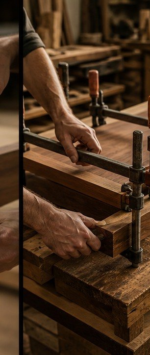 Finish in the workshop
